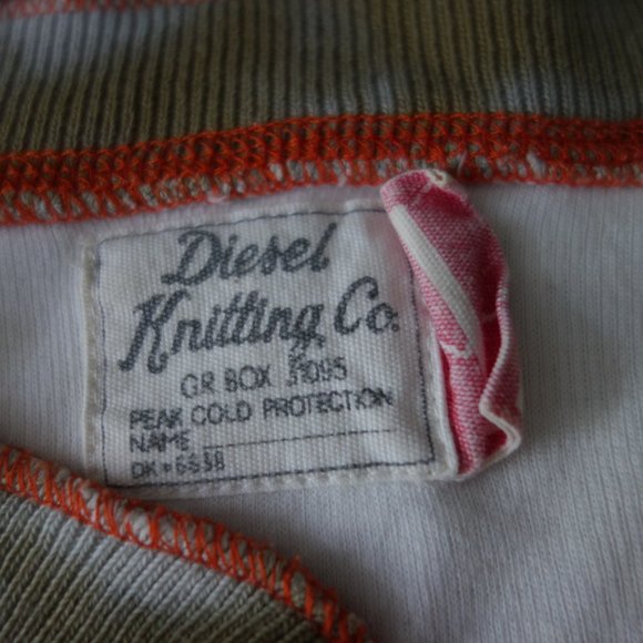 Diesel Knitting Co. CODE R.505 J59/1N.C.42 Sweatshirt 100% Cotton Size L - Picture 8 of 14